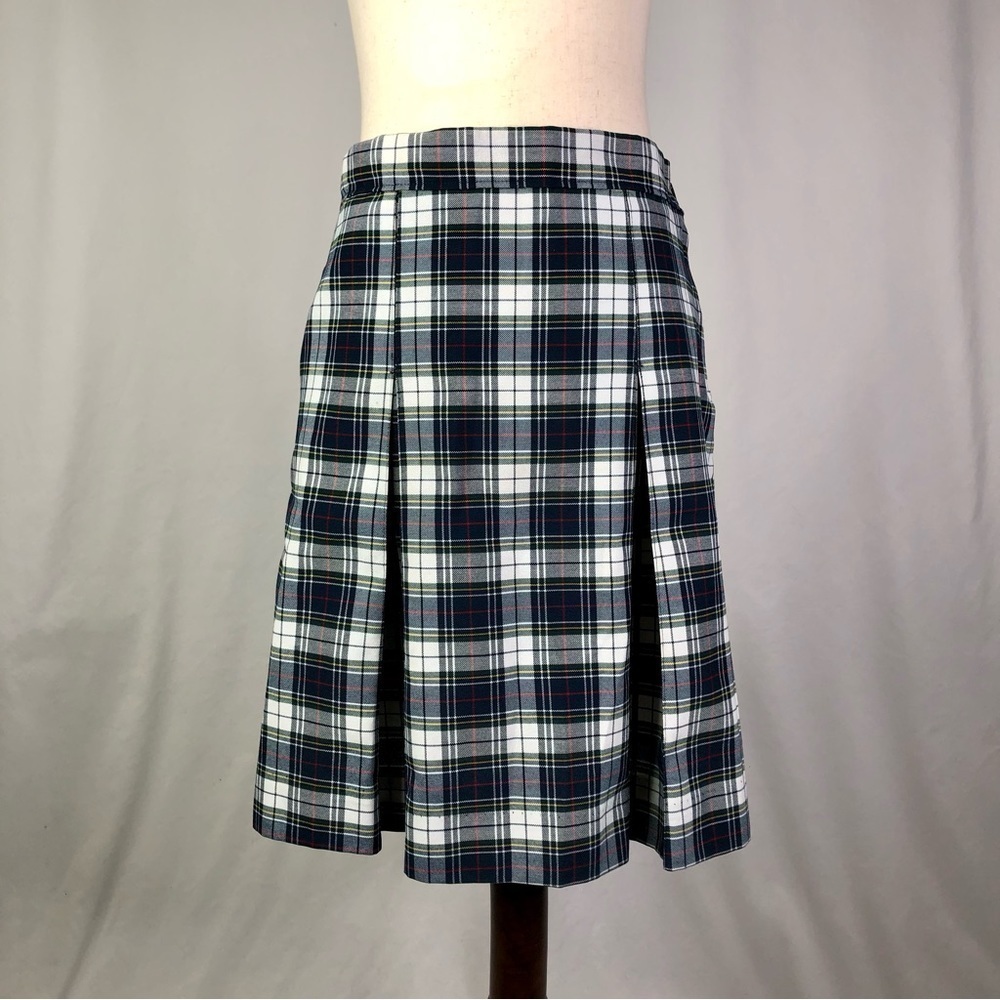 VINTAGE Flynn & O'Hara plaid skirt school uniform punk rock cosplay made in USA